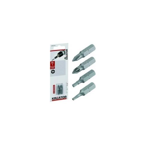 KREATOR Embout de vissage Torx Tamper T15 (25mm) - 2 pièces (1/5)