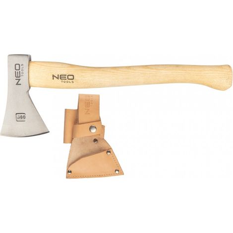 Neo Modèle Bushcraft accetta in legno di frassino e acciaio al carbonio (1/3)
