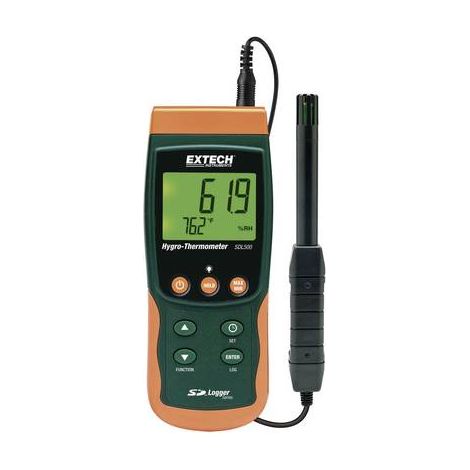 Extech SDL500 Hygromètre 5 % HR 95 % HR fonction enregistreur de données, Affichage anti-moisissure/point de rosée Q72626 (1/2)