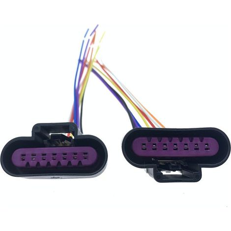 Hochspannungs-Zündspulenkabelbaumstecker, kompatibel mit Chevrolet Cruze, Epica, Aveo und Excelle Modellen – JB1409-7P