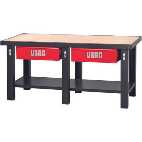 Banco da lavoro banco 2000x700 con 2 cassetti