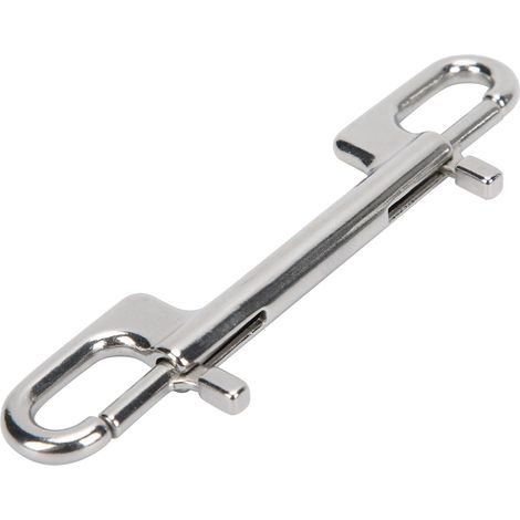Doppelseitige Karabinerhaken aus Edelstahl für Taucher, Doppelösenbolzen, Karabinerhaken mit Schnalle (1/5)