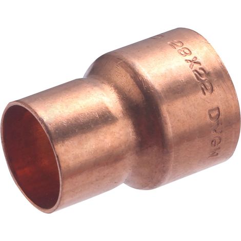 CENTRALE BRICO Manchon reduit à souder cuivre D.22 pour tube en cuivre (1/4)