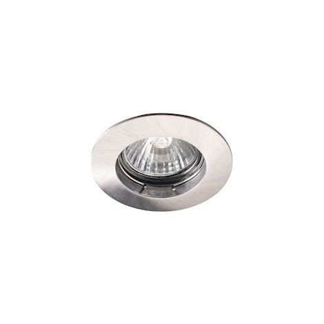 Spot BE BETTER - bague GU10 rond fixe, alu brossé IP20 - EUROPOLE - 2303