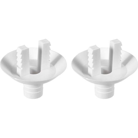 AIMOONSA Climatisation Drainage Tuyau Connecteur Coude Raccord pour Mini-Split Unités et Fenêtre AC Unité Parties 28mm 2Pcs (1/4)