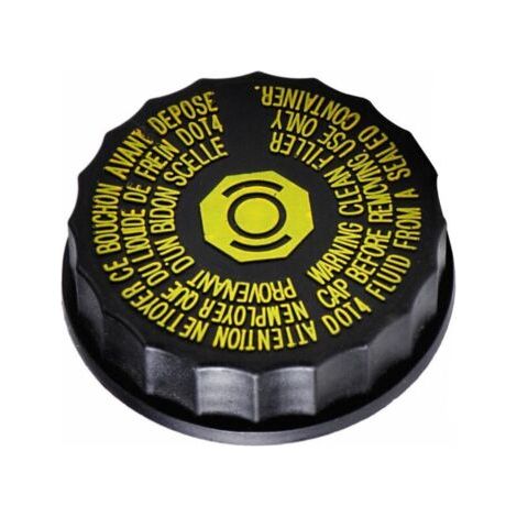 BUNTHAUS Bouchon de Réservoir de Liquide de Frein pour Citroën Peugeot 206, 207, 307, 308, 408, 508, C2, C3-XR, C4, C5, 2008, 3008, 301 Protection Anti-Poussière Optimale (OE:1613328880)