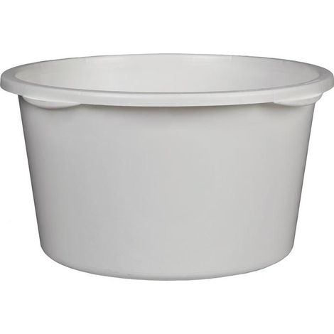 Bassine à mortier 65 l blanc