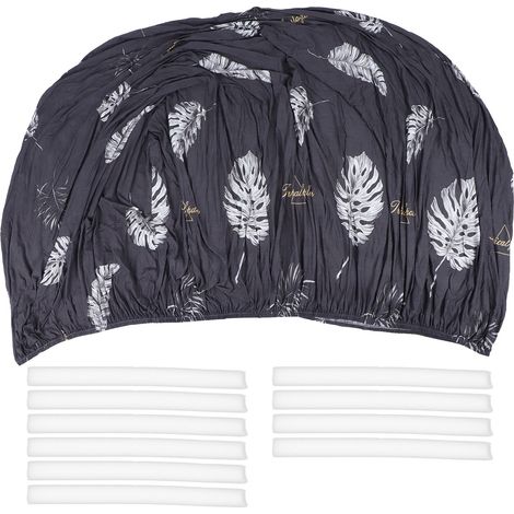 Housse de Canapé Extensible Gris 3 Places Protection Meuble Tissu Élastique Doux Anti-taches Lavable en Machine (1/5)