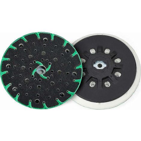 Plateau de ponçage 150 mm avec aspiration des poussières - filetage de raccordement M8 - compatible Festool (1/5)