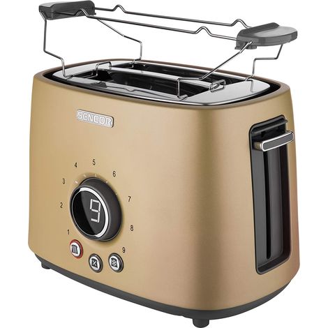 Sencor STS 6057CH Tostapane Digitale 1000n W Chrome Marrone (1/5)