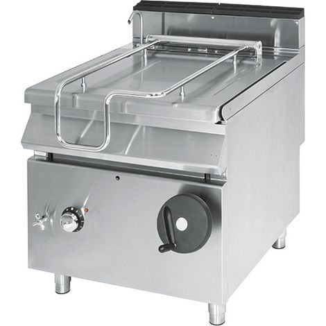 Sauteuse Basculante Gaz, Capacité 120 Litres, avec Cuve en Inox - Virtus