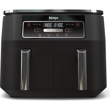 Ninja Foodi Dual Zone freidora sin aceite negra 7,6 L