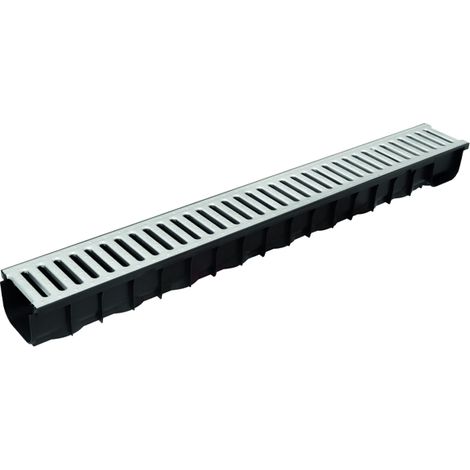Caniveau Midi Grille Passerelle En Acier Galvanisee A15 Montee Dakota