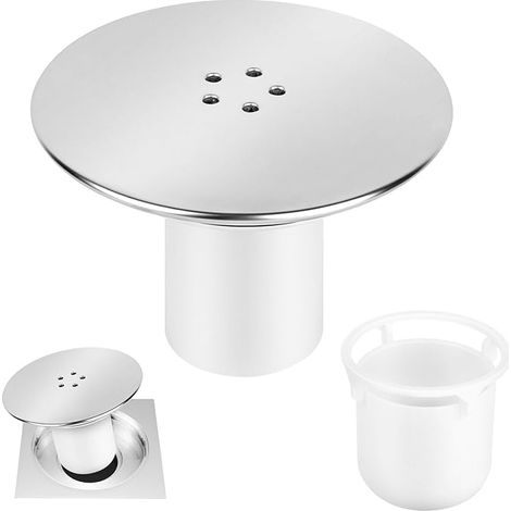 Bonde de Douche, Capot Bonde Douche, Universelle Siphon Douche, Remplacement de Couvercle de Siphon Douche, Capot Bonde, Couvercle de Vidange de Douche, Couvercle de Bonde de Douche pour Salle de Bain (1/5)