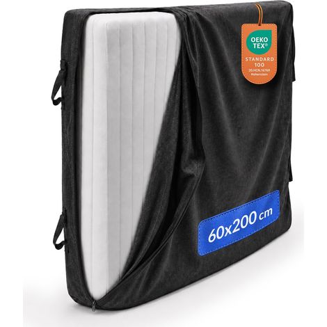 Housse Matelas Déménagement 60x120 Imperméable Oeko-Tex (1/5)