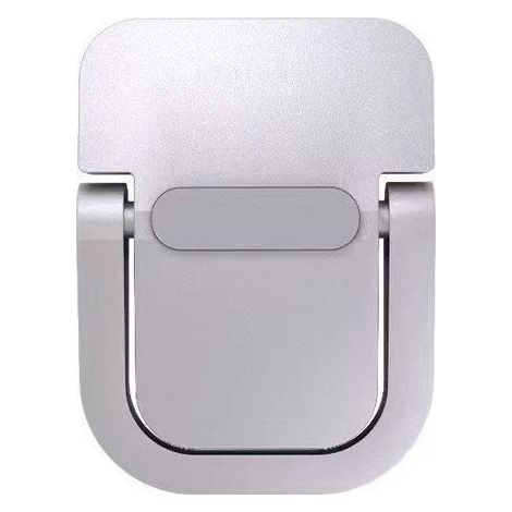 Support d'ordinateur Portable 2 pièces, support Pliable, support d'ordinateur Autocollant, Ergonomique et Invisible, Compatible avec de Nombreux Ordinateurs Portables (Argent) (1/5)