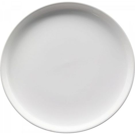 Pot de fleurs en céramique blanc de 31 cm de diamètre extérieur, adapté aux bacs à fleurs d'intérieur et d'extérieur, 1 pièce (1/5)