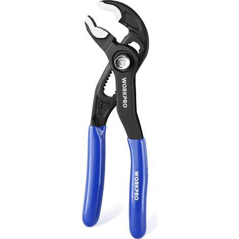 WORKPRO Pince Multiprise Réglable Serrage Rapide 127 mm, Pince à Pompe à Eau en Cr-V, pour Réparations Domestiques, Industrielles