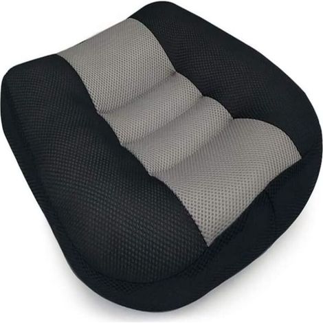 Coussin de siège auto, rehausseur pour siège enfant, augmente le champ de vision de 12 cm, pour camions, voitures, chaises, fauteuils roulants (gris) (1/5)