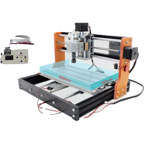 Machine de fraisage CNC, Contrôle GRBL, Module laser, AJOUTER hors ligne (1/2)
