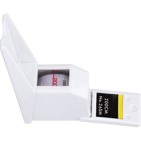 Règle de mesure de hauteur 2M (Petite règle de hauteur, blanche) (1/5)