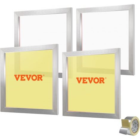 Lot de 4 Cadres de Sérigraphie Kit de Sérigraphie Cadre en (1/5)