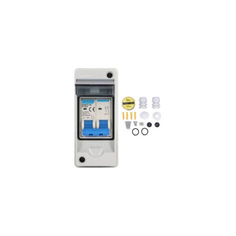 Disjoncteur PV DC 32A 6KA IP65 Protection contre surtensions et surcharges Pour systèmes solaires jusqu'à 1000V Installation rapide (1/5)