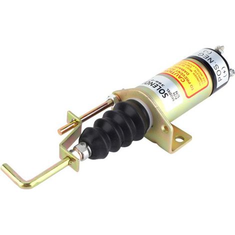 366-07197 Électrovanne d'arrêt de carburant 366 – 07197 SA-3405T pour générateur électrique 12V electronique pour (1/4)