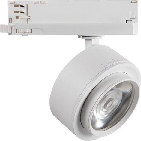 Lampade a binario 18W LED - Angolo regolabile 15-45° - Tenda bianca naturale (1/5)