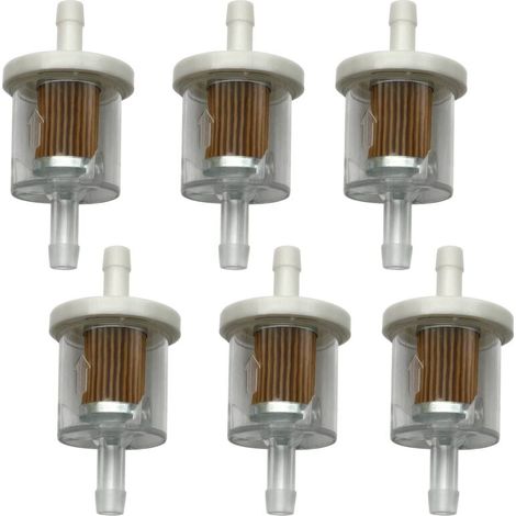 40 Micron Fuel Filter 1/4" Inline Fuel Filter Replacement for Briggs Stratton 691035