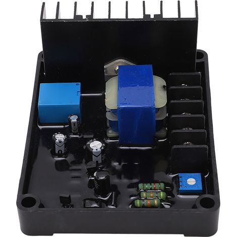 GB170 Dreiphasen-400V-Wechselstrom-Spannungsregler, Niedrigdrehzahlschutz, AVR für Generatoren mit Bürsten, präzise Regelung, kompatibel mit Lichtmaschinen. (1/5)