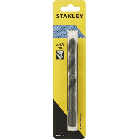Broca HSS-R laminada para metal. ø 13mm.  STY-STA50120-QZ