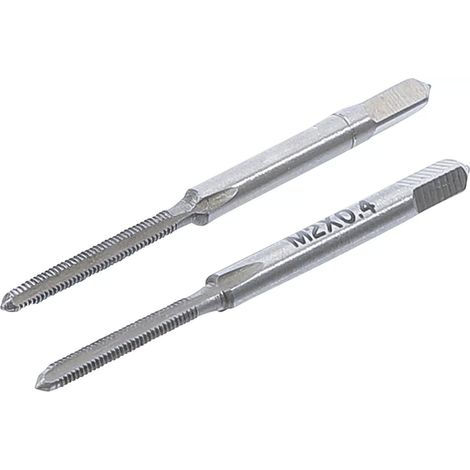Filettature a 2 passaggi da m2 a m18 vendute per dimensione - scegli qui: filetto 02 x 0,40
