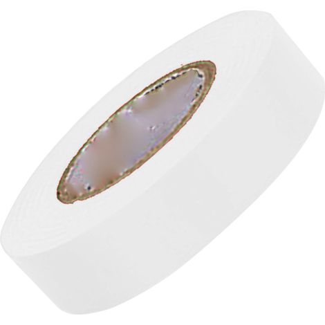 Ruban isolant en PVC à usage général, résistant à la haute tension 600V, qualité industrielle, blanc, 1600 (20 mètres). (1/5)
