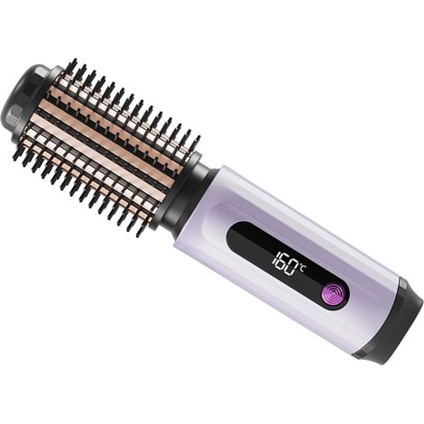 Outil de coiffure portable multifonction texture ABS pour boucler et lisser tout type de cheveux pratique de voyage (1/5)
