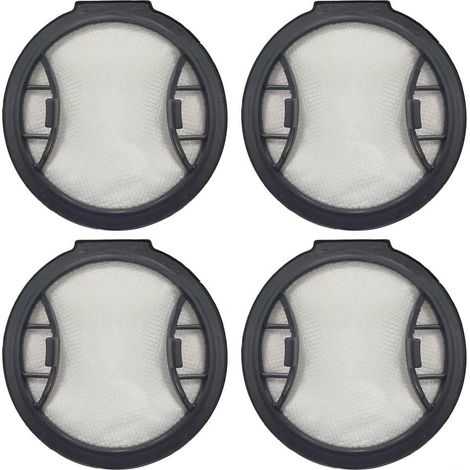 Lot de 4 filtres pour aspirateurs sans fil Philips séries 2000 et 3000 (modèles XC2011, XC2012, XC3031, XC3032, XC3033 et XC3131).