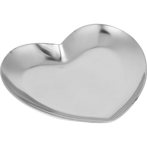 Palette de Mélange en Acier Inoxydable pour Nail Art en Forme de Cœur (1/5)
