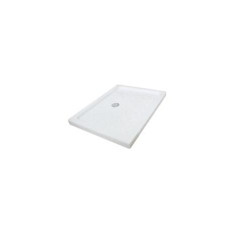 ONDEE ZEN - Receveur de douche CERA 2 - 90 x 70 cm - Céramique - Blanc