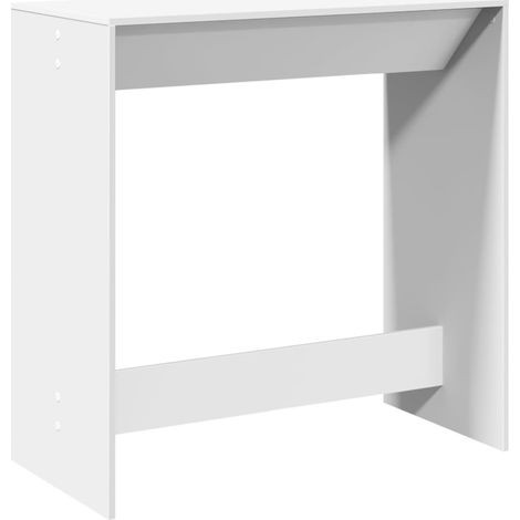 Maison Exclusive - Tavolo da Bar Bianco 102x50x103,5 cm in Legno Multistrato