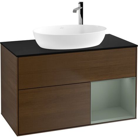 Villeroy & Boch F902GMGN Meuble sous-lavabo Finion F90 (1/2)