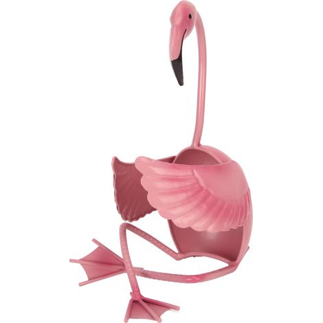 Porte-bouteilles en fer flamant rose, décoration créative pour table à manger, bar ou cuisine (1/5)