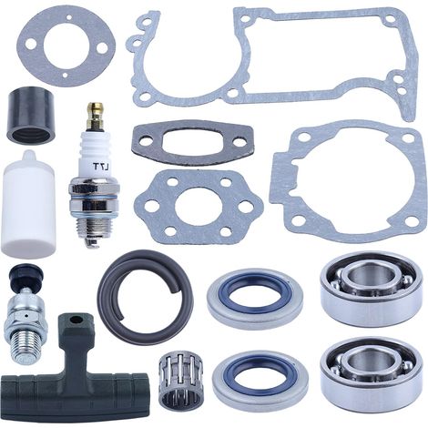 Joint d'étanchéité de palier de vilebrequin pour Husqvarna 51 55 avec poignée de démarreur Bougies joints, poignée de démarreur, bougie, soupape de décompression, palier de vilebrequin, joint, filtre (1/5)