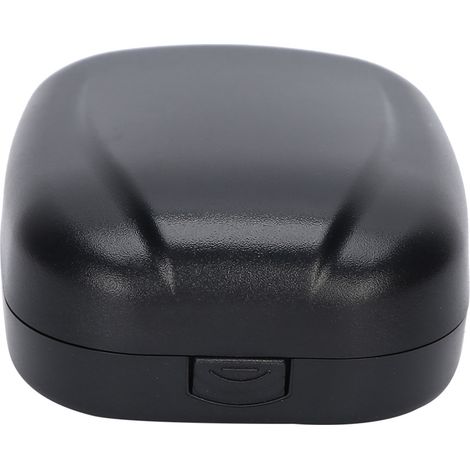 Étui pour appareil auditif étanche, portable et résistant aux chutes, boîte de rangement noire (1/5)