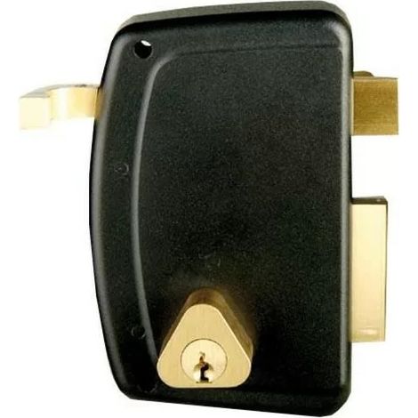 JPM 602210-01-1A Serratura da superficie con estrazione verticale del cilindro da 40 mm - Mano destra