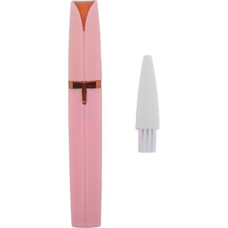 Epilateur Sourcils Électrique Femme Automatique - Rasage et Épilation de Précision Rose (1/5)