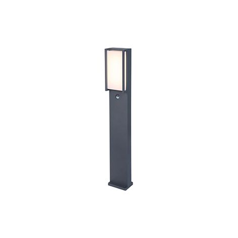 Lampione da giardino QUBO LED 16W sensore antracite Lutec (1/2)