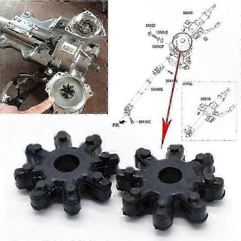 2 pièces de haute qualité pour coupleur de colonne de direction flexible MDPS pour OEM 563152K000FFF