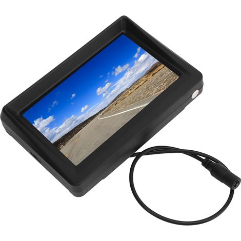 Caméra de recul 5 pouces avec moniteur 1280x720, angle large 150°, kit de caméra de marche arrière avec écran, caméra agrandie (1/5)