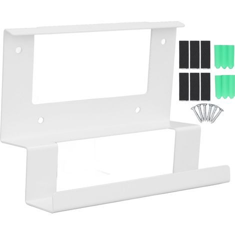 Supporto 2 in 1 per router, compatibile con alimentatori di terza generazione, realizzato in acciaio legato e kit di montaggio a rete, ideale per casa, camper, barca e ufficio. (1/5)