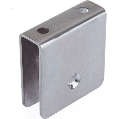 Pinza sujeción lateral panel fenólico U inox 304